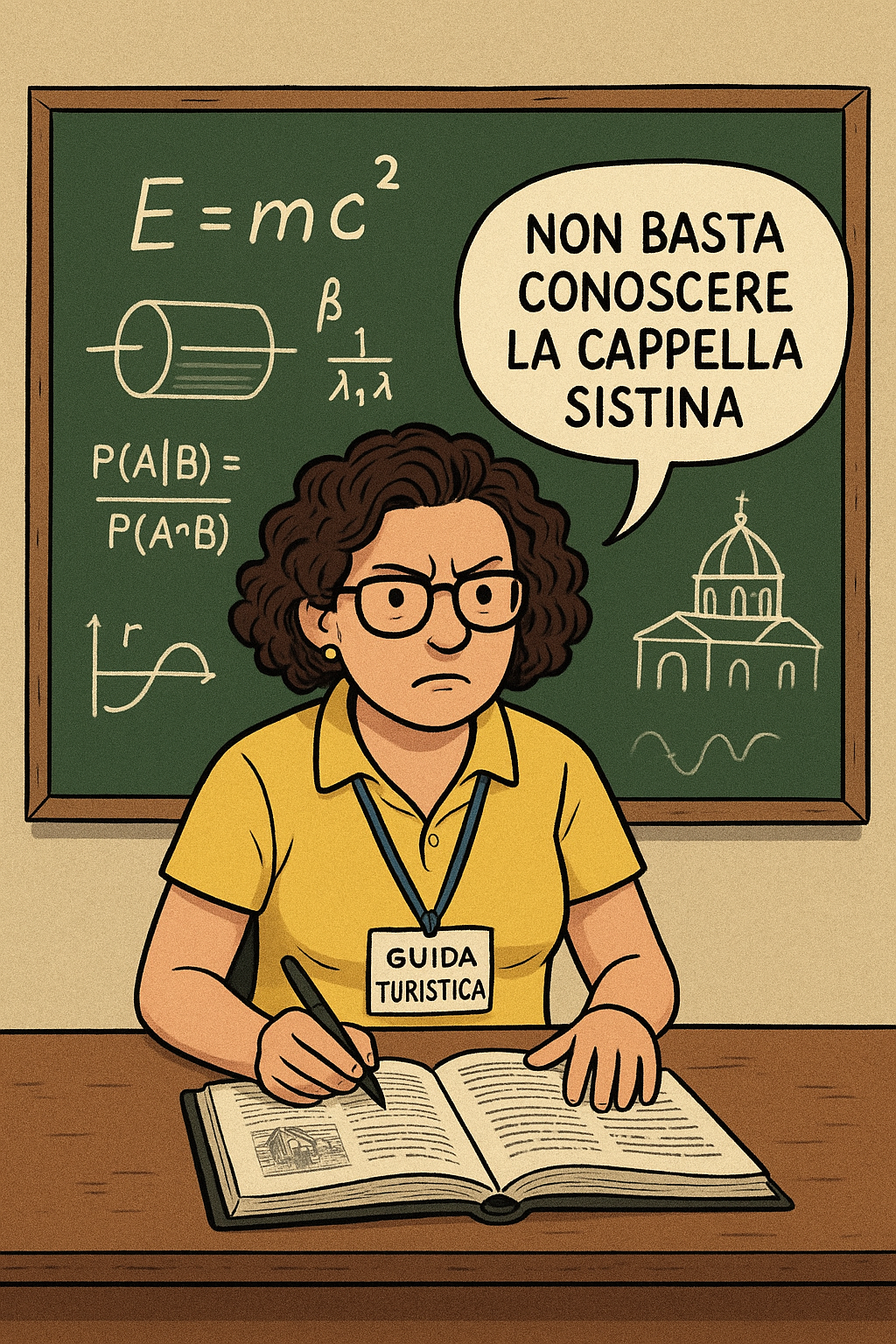 Se non sai quanti kg di tinta ha usato Michelangelo