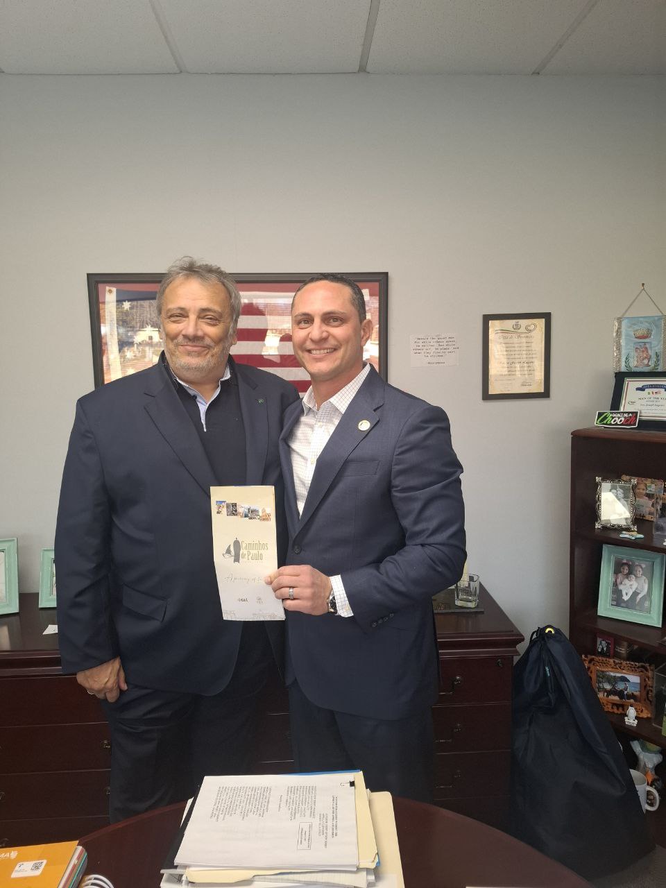 Seminara e Caminhos de Paulo incontrano Senatore USA